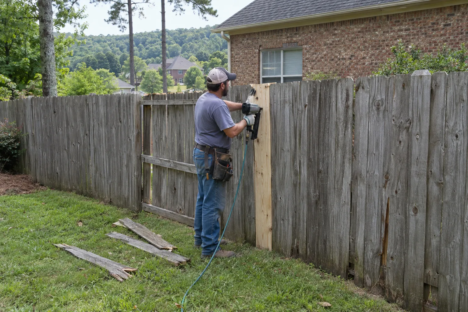 Fence Repair in Birmingham, AL